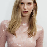 ZADA SKIRT IN ROSE SMOKE