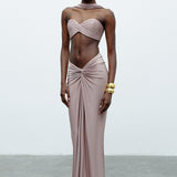 SAMSARA TOP IN DEEP TAUPE