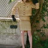 LOULOU JACKET IN L'ÉPI D'OR