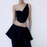 FOLD TOP IN DARK SIDE
