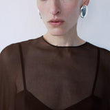 VIVI CAPE IN COFFEA