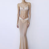 SOLENNE SKIRT IN SUNSKIN