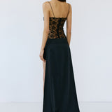 PHI PHI TOP IN OBSIDIENNE