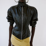 JYNX JACKET IN AMBRE NARGUILÉ