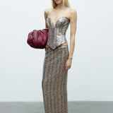 KISMET CORSET IN SERPENTINE DAZE
