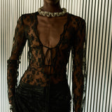 LA CARMEN IN LACE NOIR