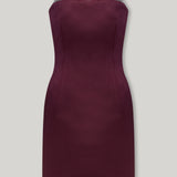 NOÉLIE STRAPLESS MINI IN BLOOD MOON