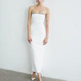 NOÉLIE STRAPLESS IN SILVER BELLINI