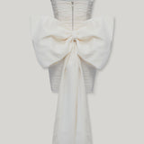 LINA DRESS IN PEARL DROP