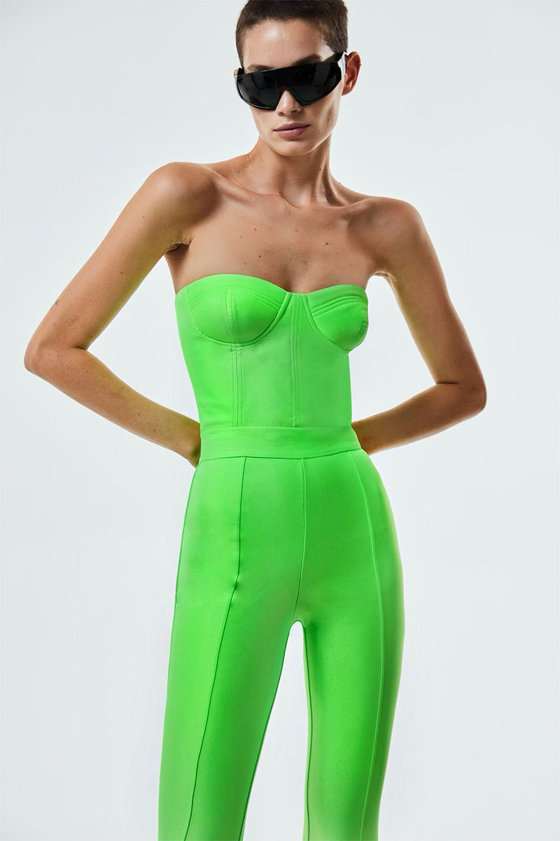 Fonda Strapless Jumpsuit in Ku '79