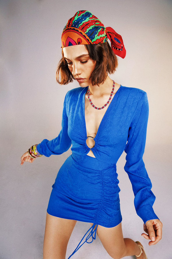 Cher in Moroccan Blue