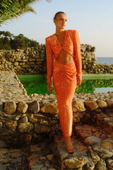 Look #8 Aurora in Orange Sapphire