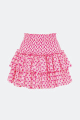 Tina Top & Skirt in Paradise Pink