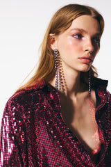 Look #44 Colette Shirt in Pink Glo