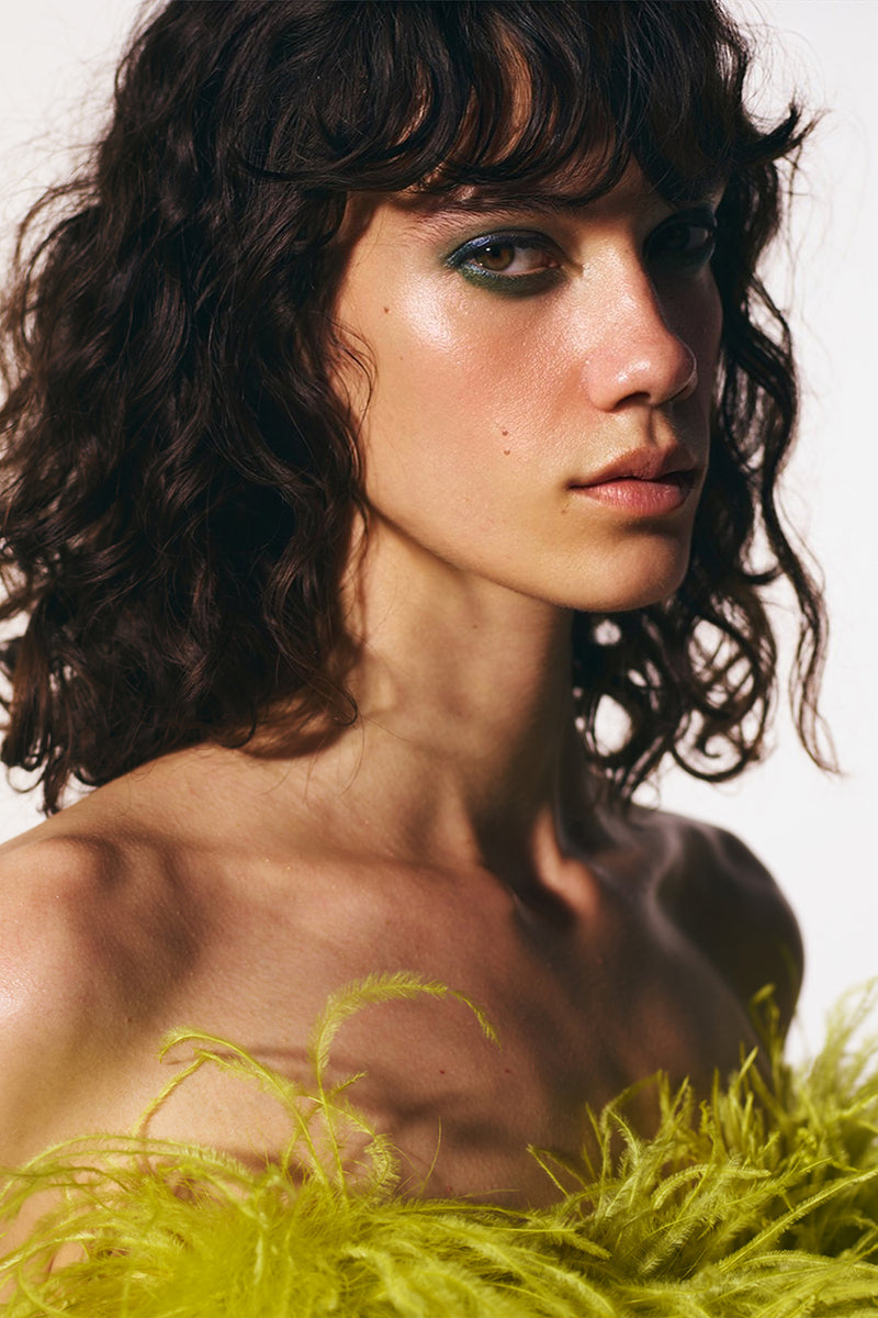 Look #62 Cynthia in Acid Lime